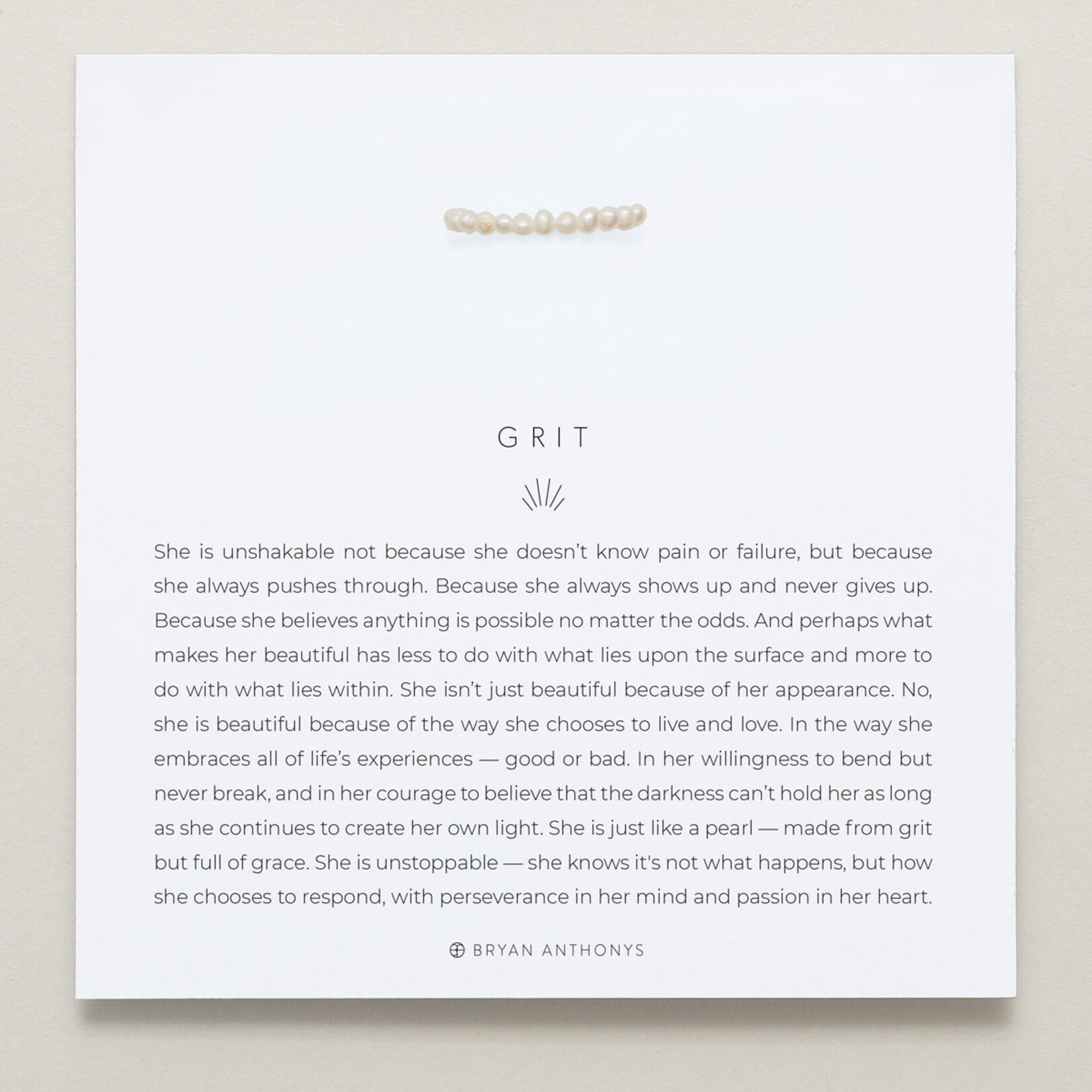 Grit Seed Pearl Ring