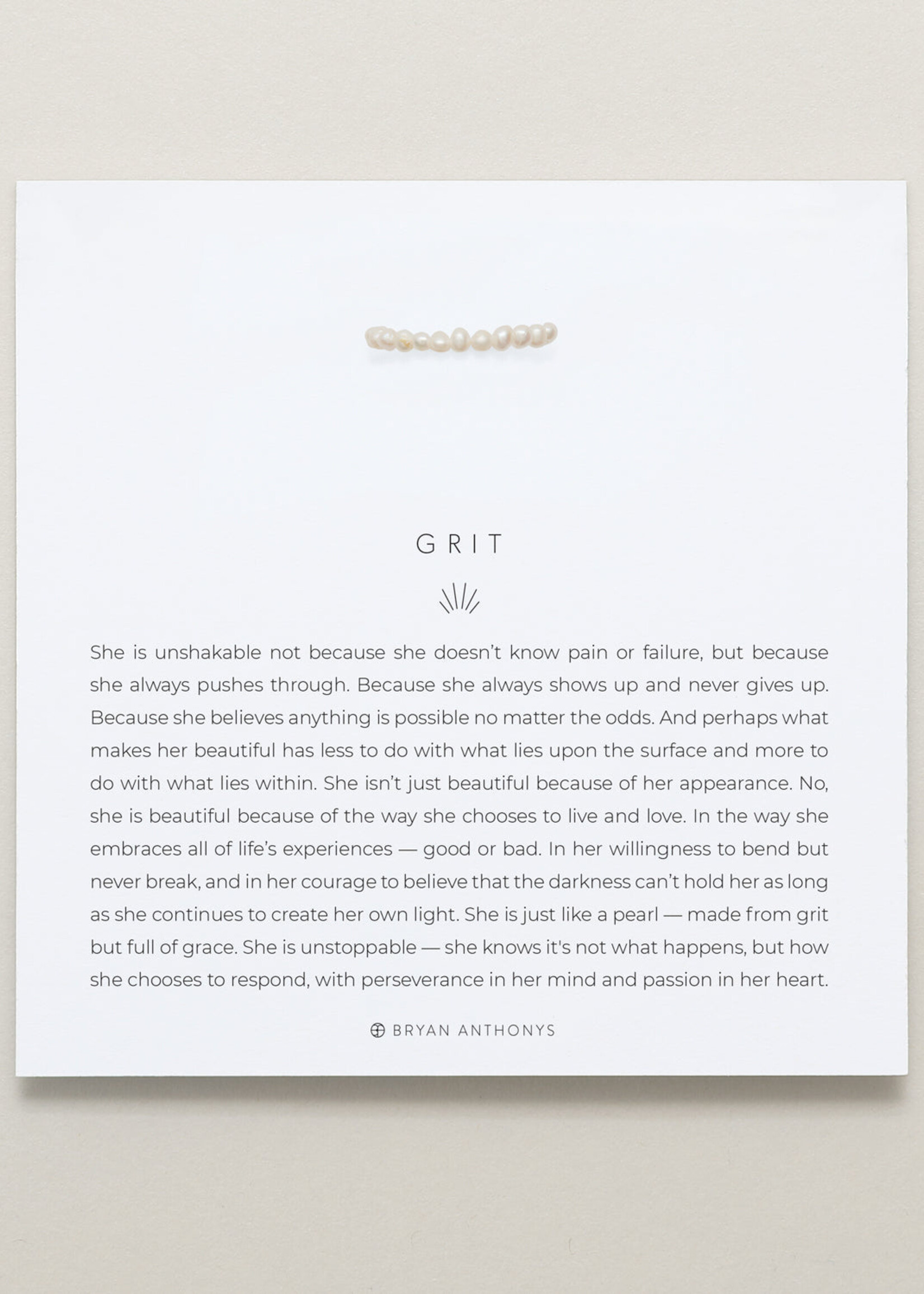 Grit Seed Pearl Ring