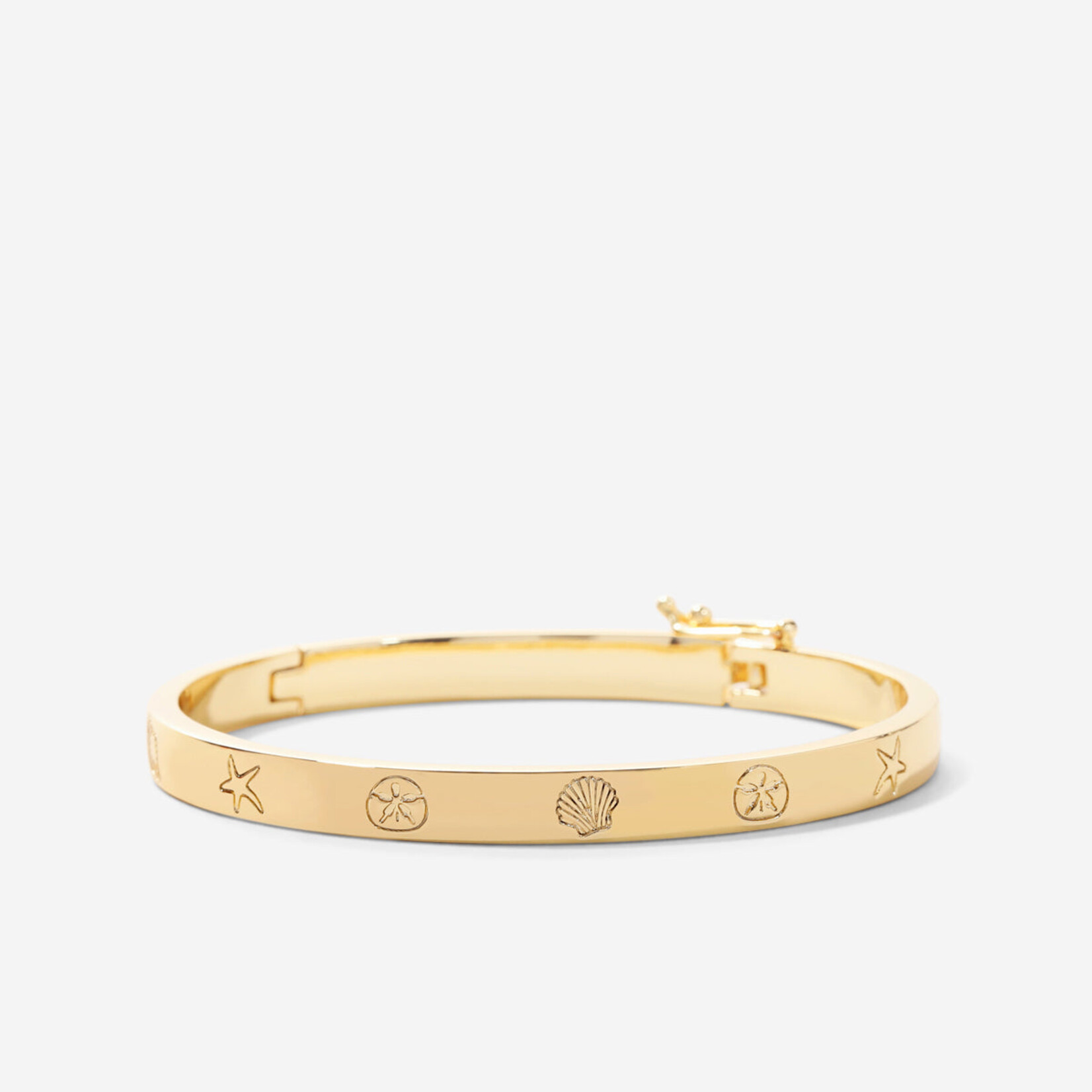 Sea Seeker Hinged Bracelet