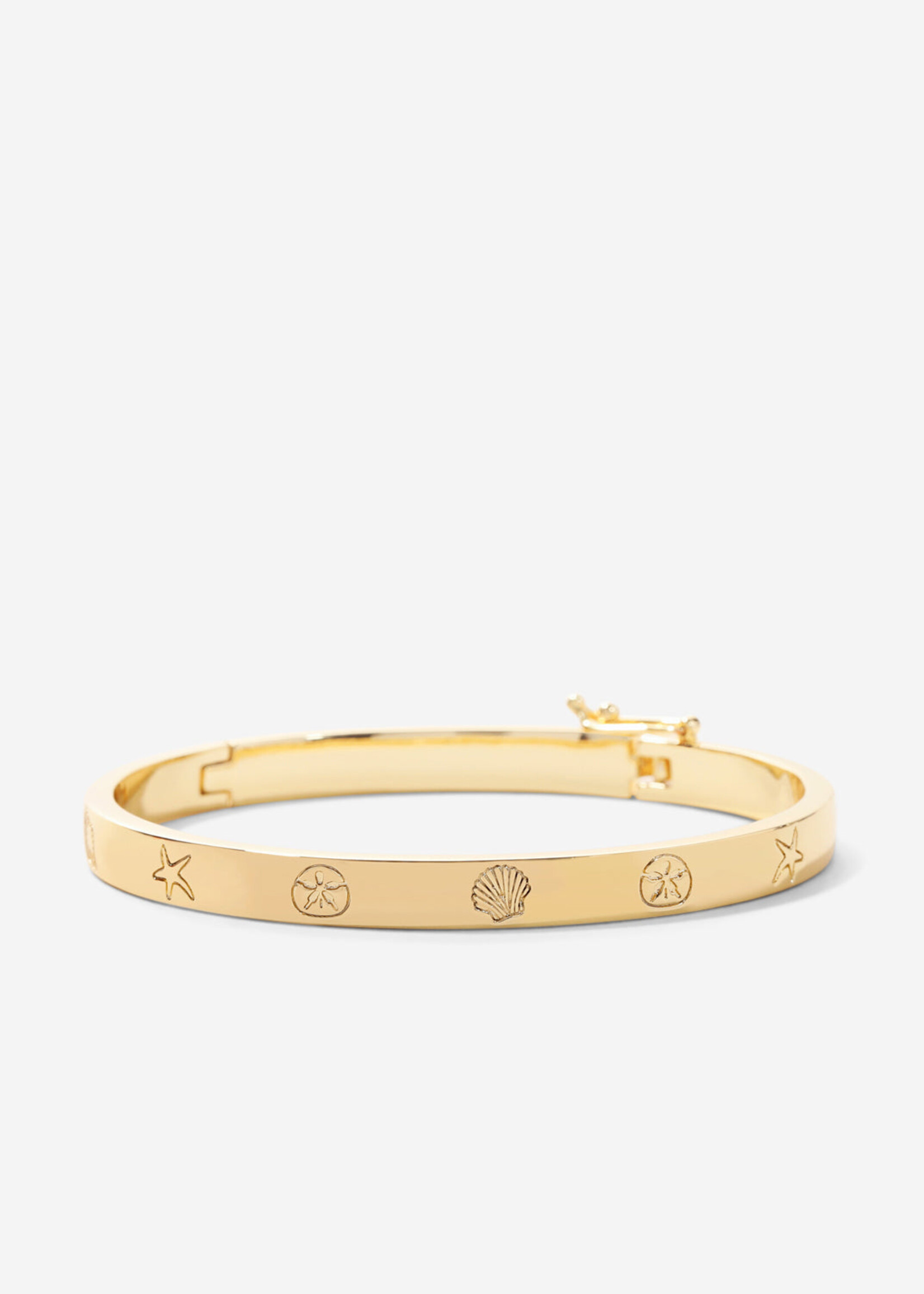 Sea Seeker Hinged Bracelet