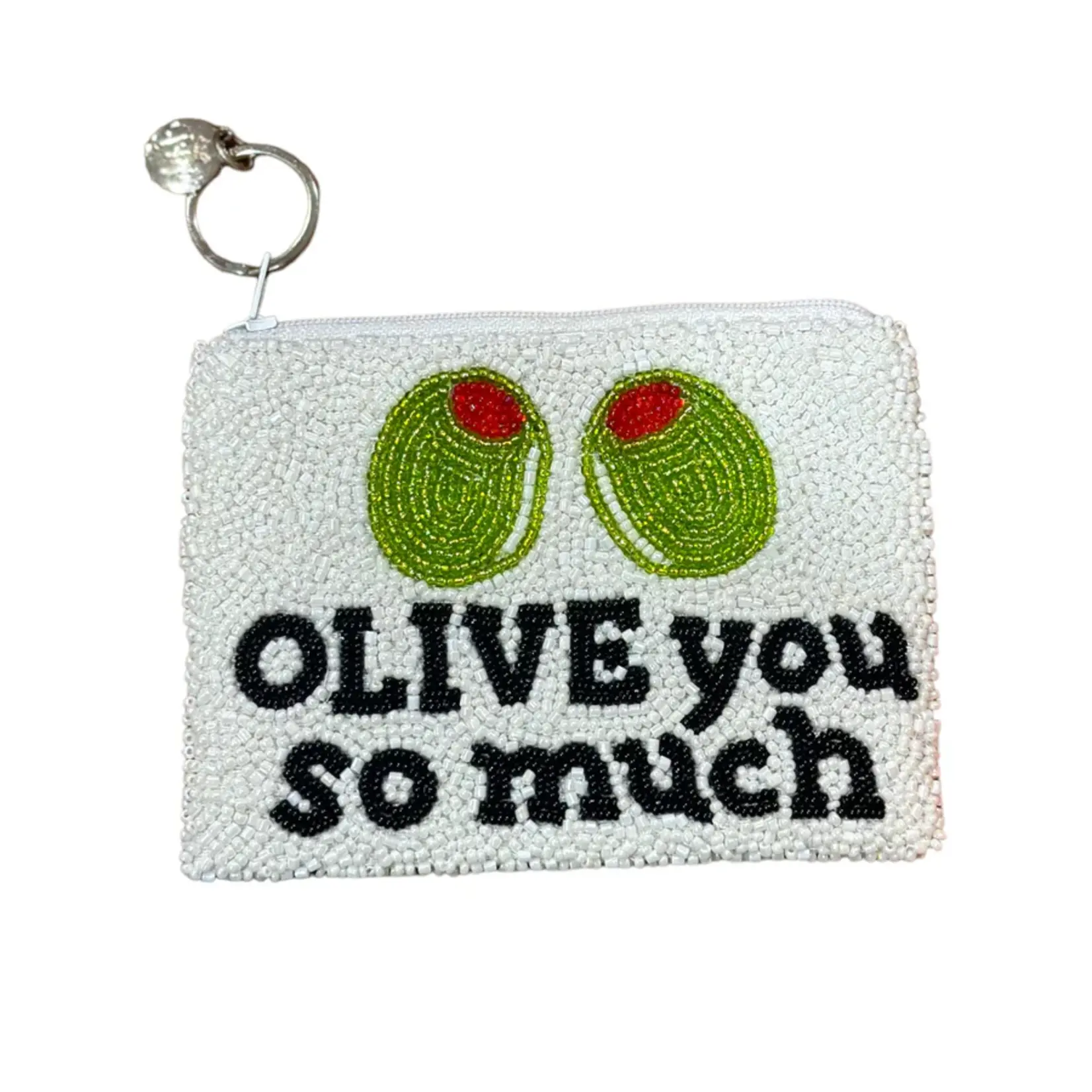 Tiana Coin Purse Olives