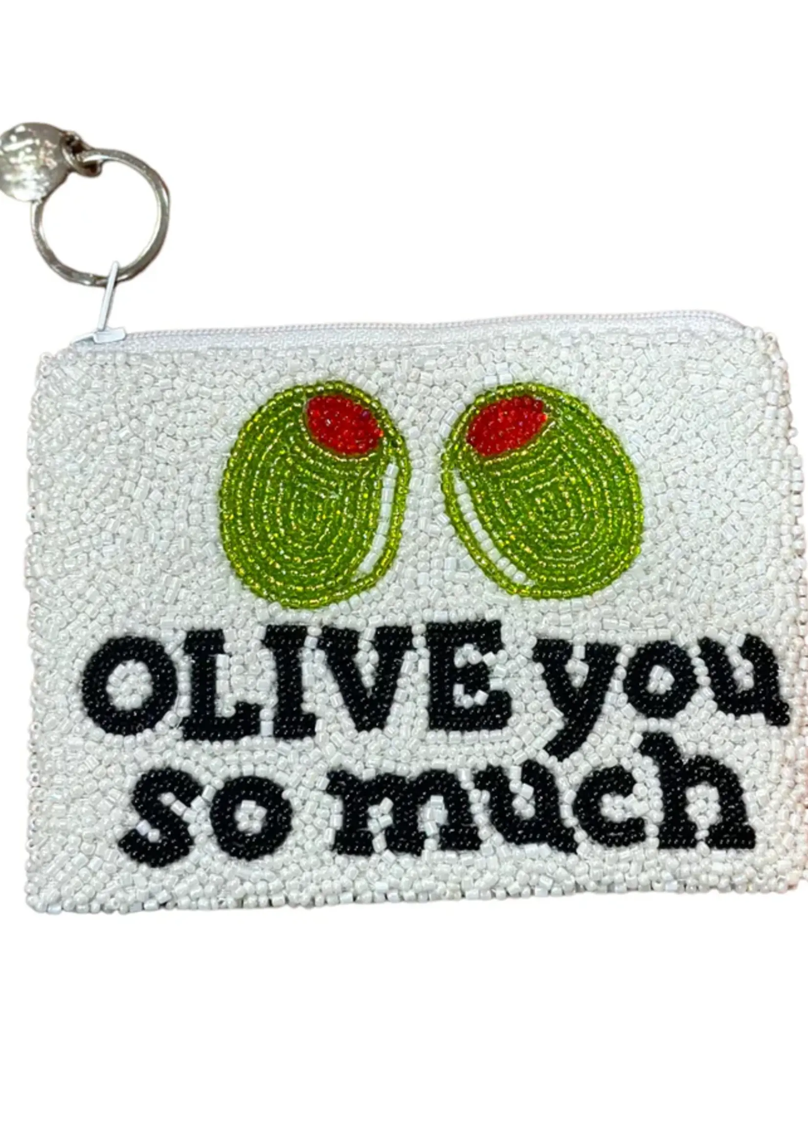 Tiana Coin Purse Olives