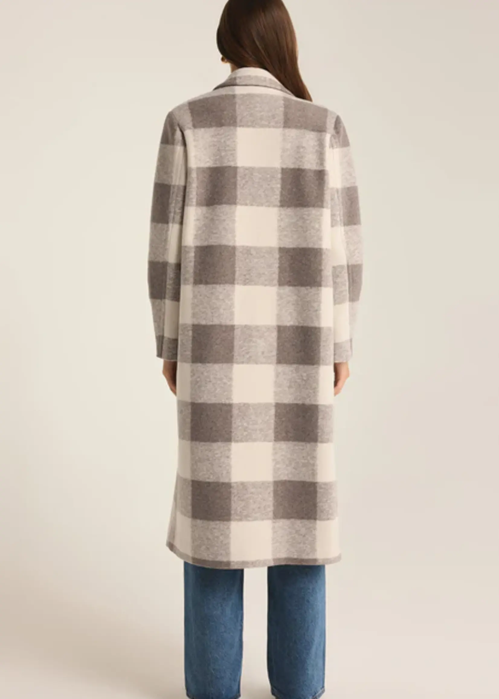 Z Supply Conway Buffalo Plaid Coat