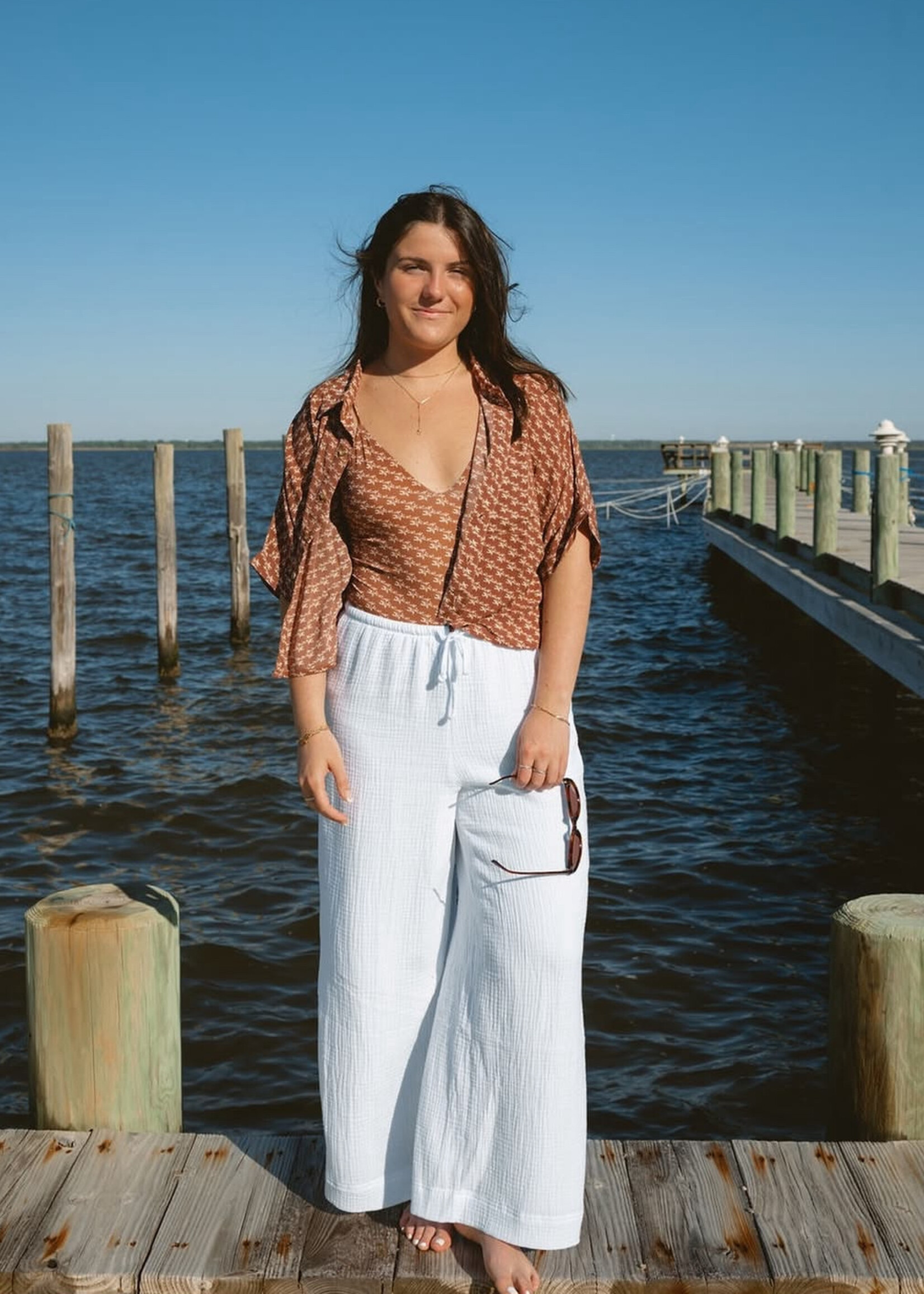Dylan Crop Shirt