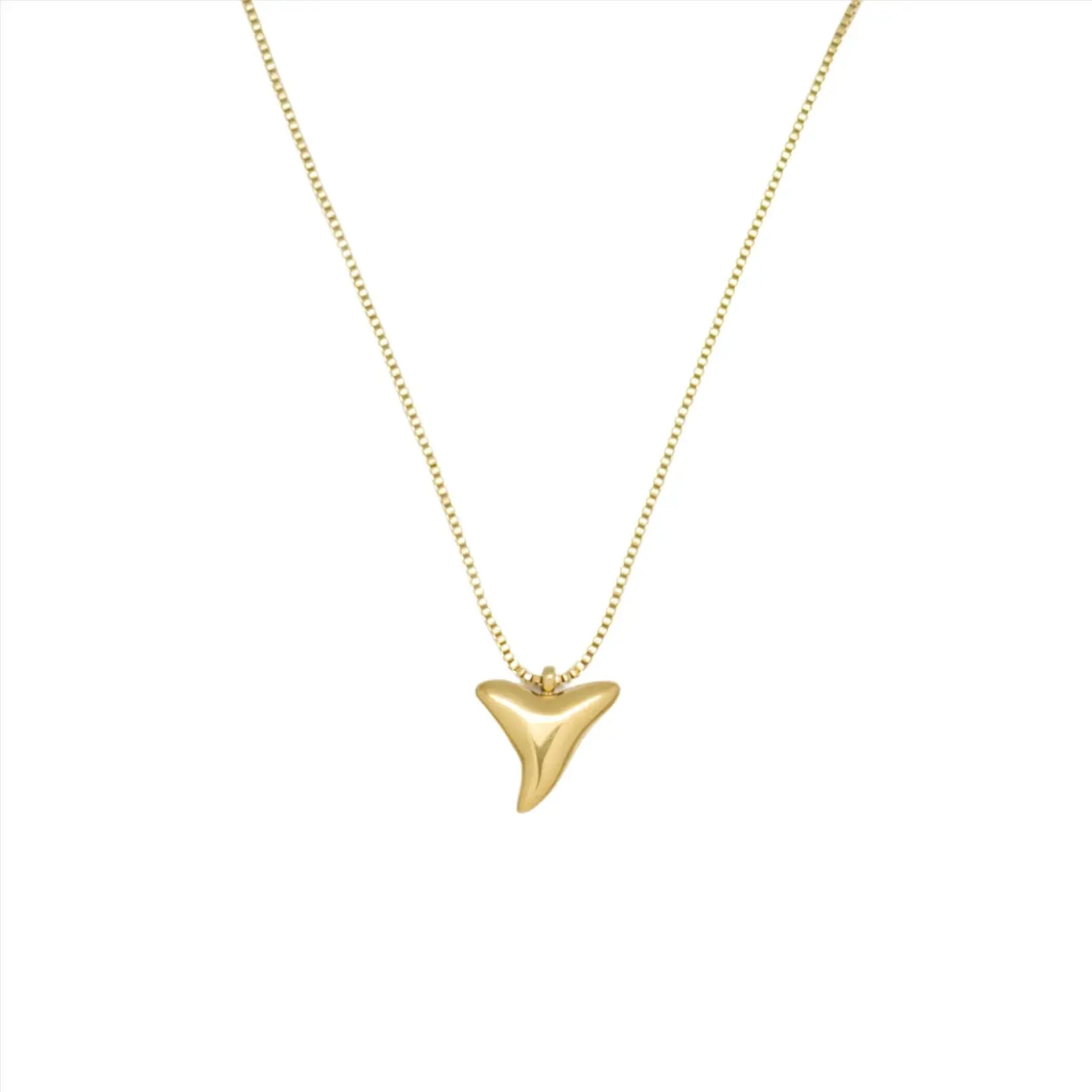 Salty Cali Shark Tooth Silver - Salty Pendants