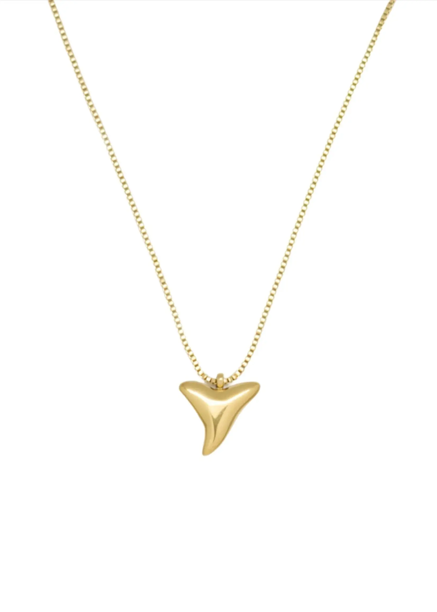 Salty Cali Shark Tooth Silver - Salty Pendants