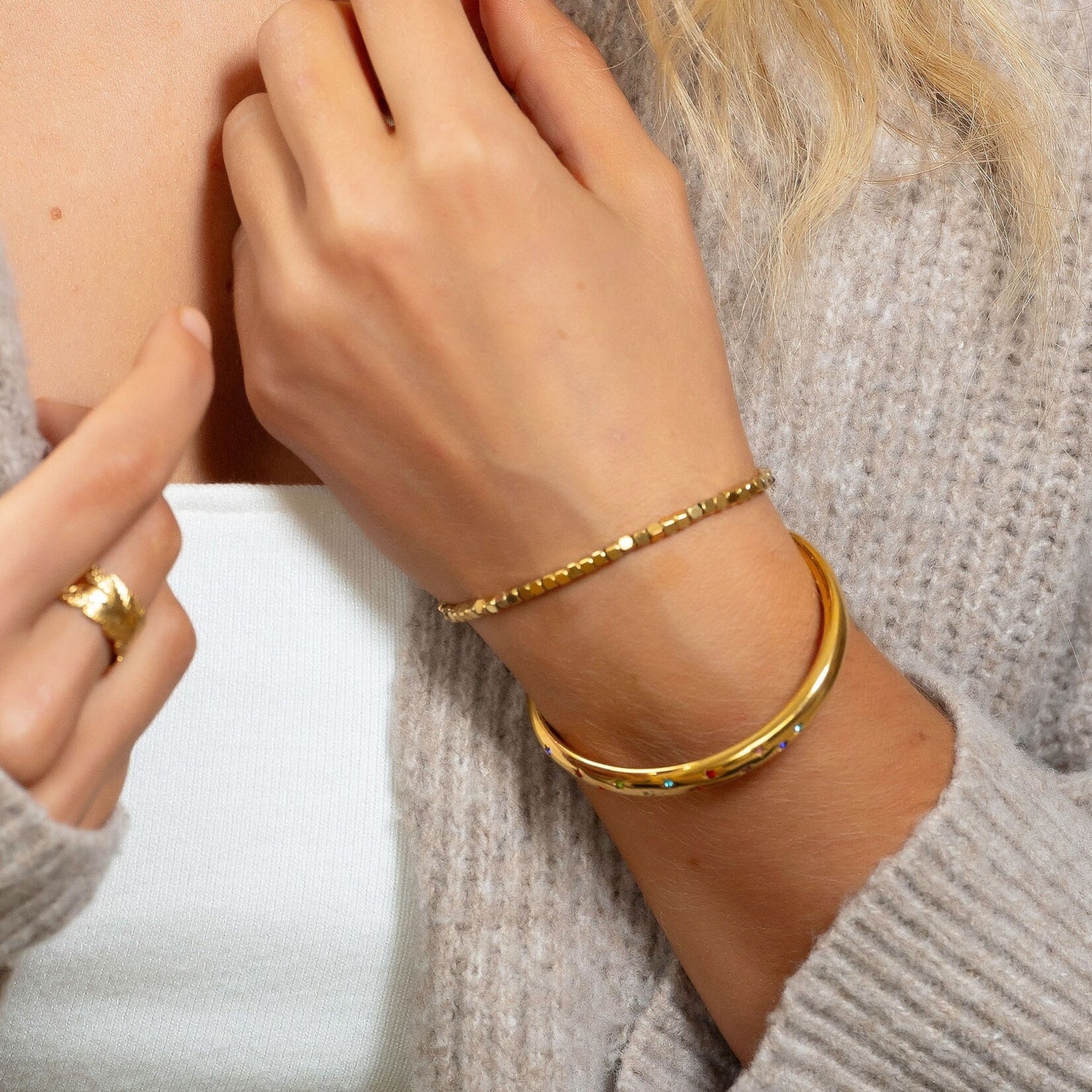 Salty Cali Pebbles Bracelet