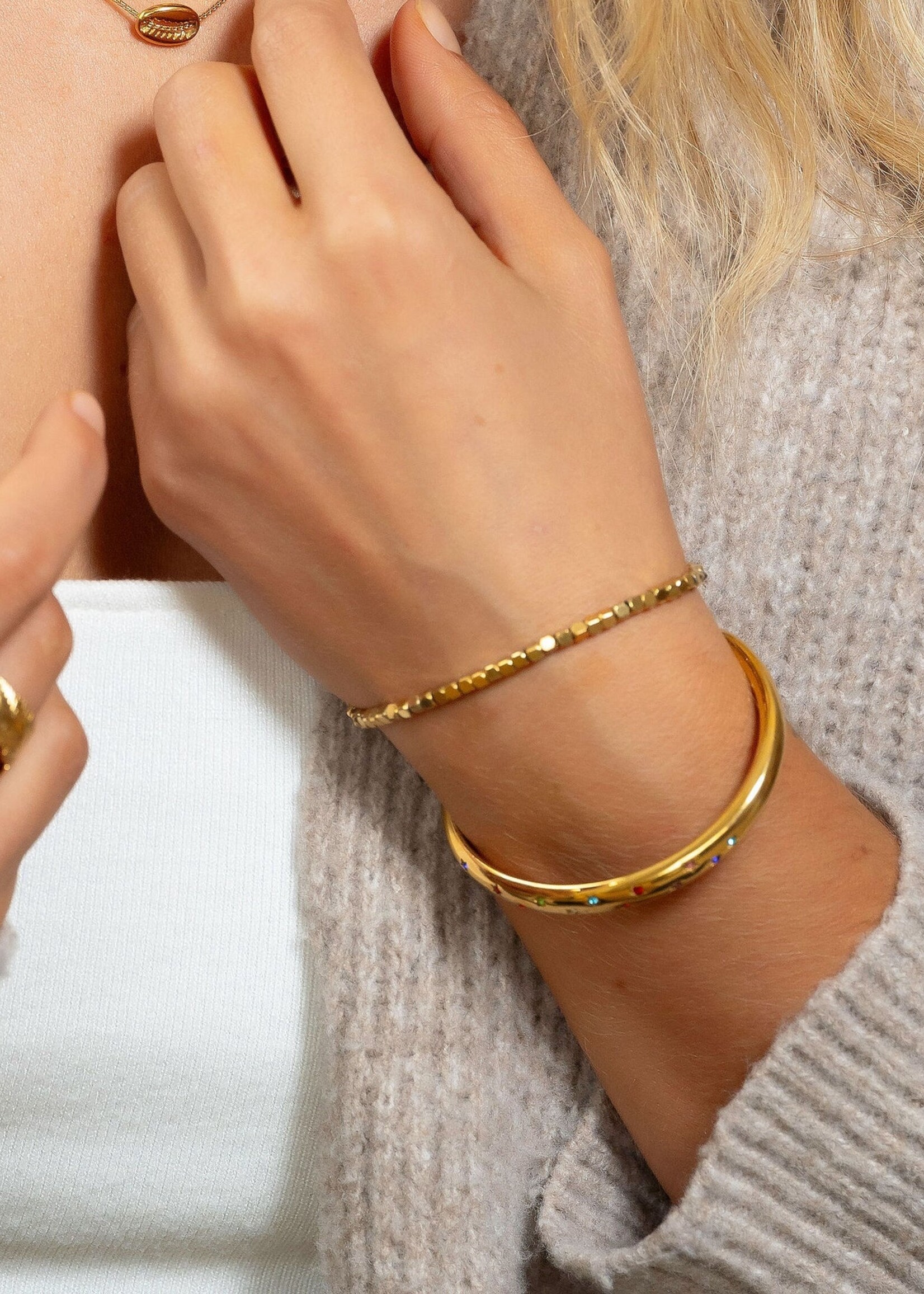 Salty Cali Pebbles Bracelet