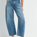 Barrel Jean with Seams