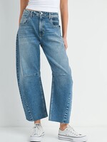 Barrel Jean with Seams