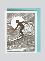 Sun Surfer - Oversize Frame-Able Postcard