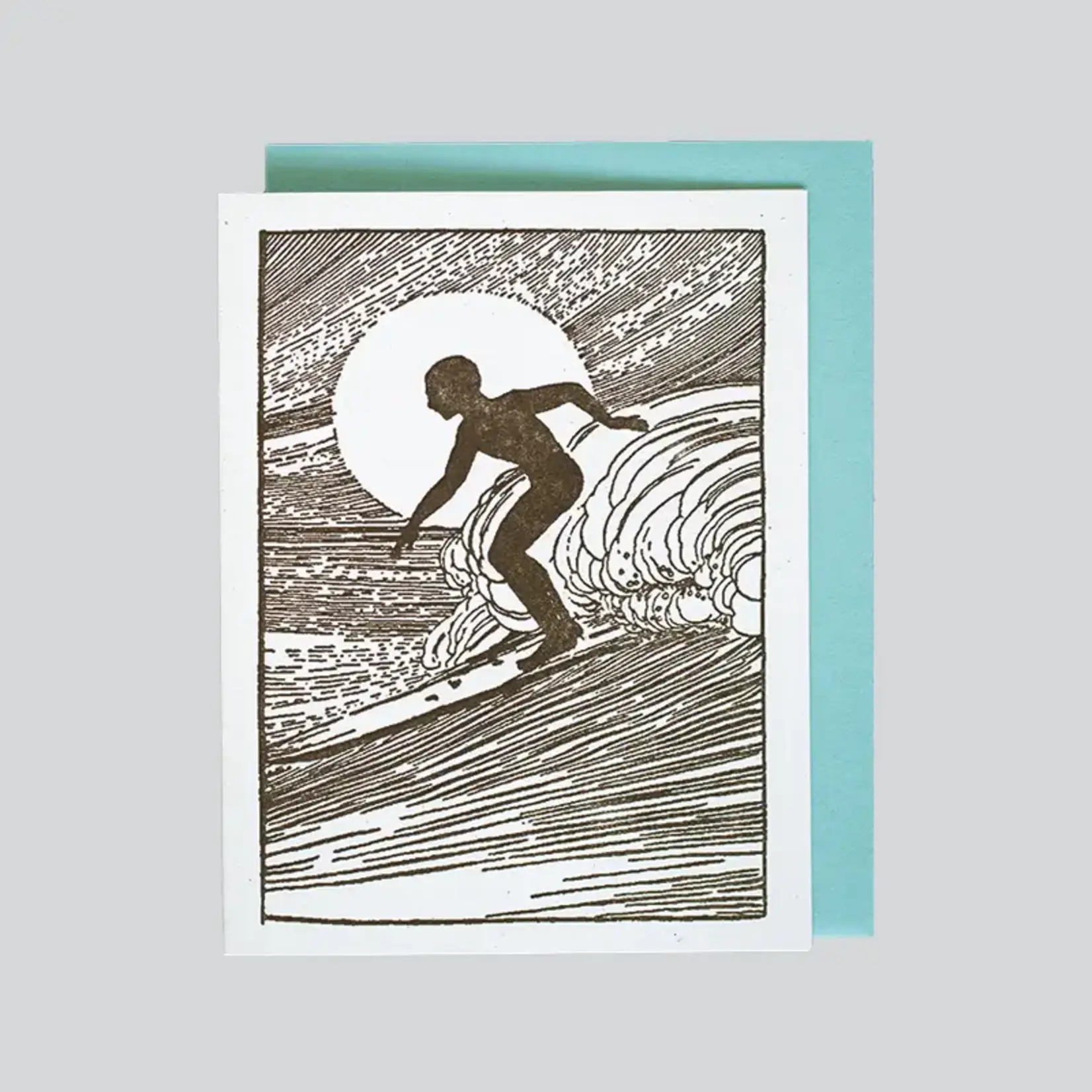 Sun Surfer - Oversize Frame-Able Postcard