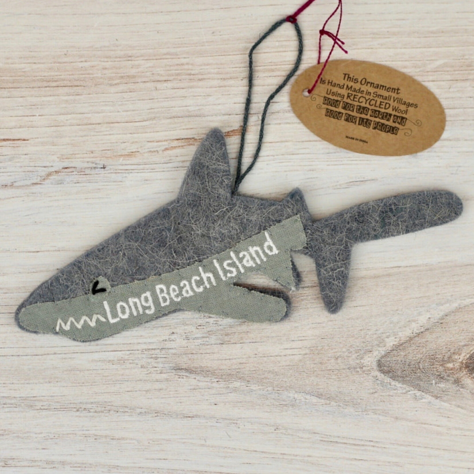 Art Studio Company LBI Wool Ornament
