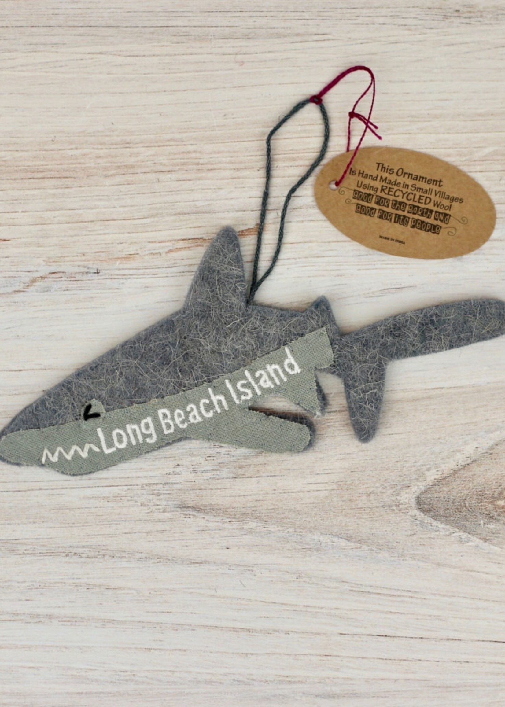 Art Studio Company LBI Wool Ornament