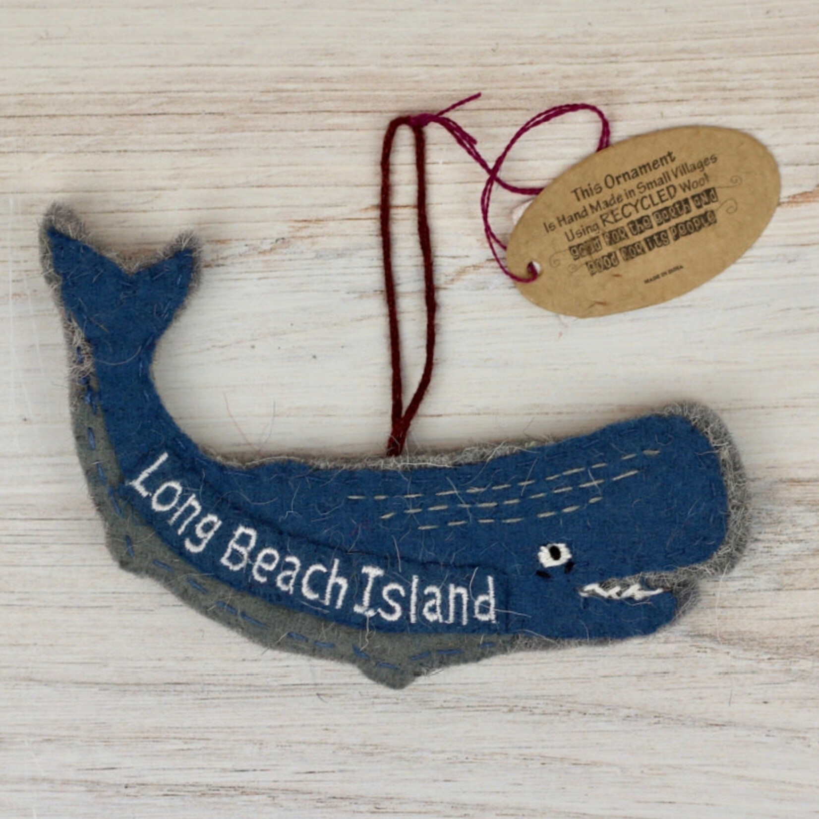 Art Studio Company LBI Wool Ornament