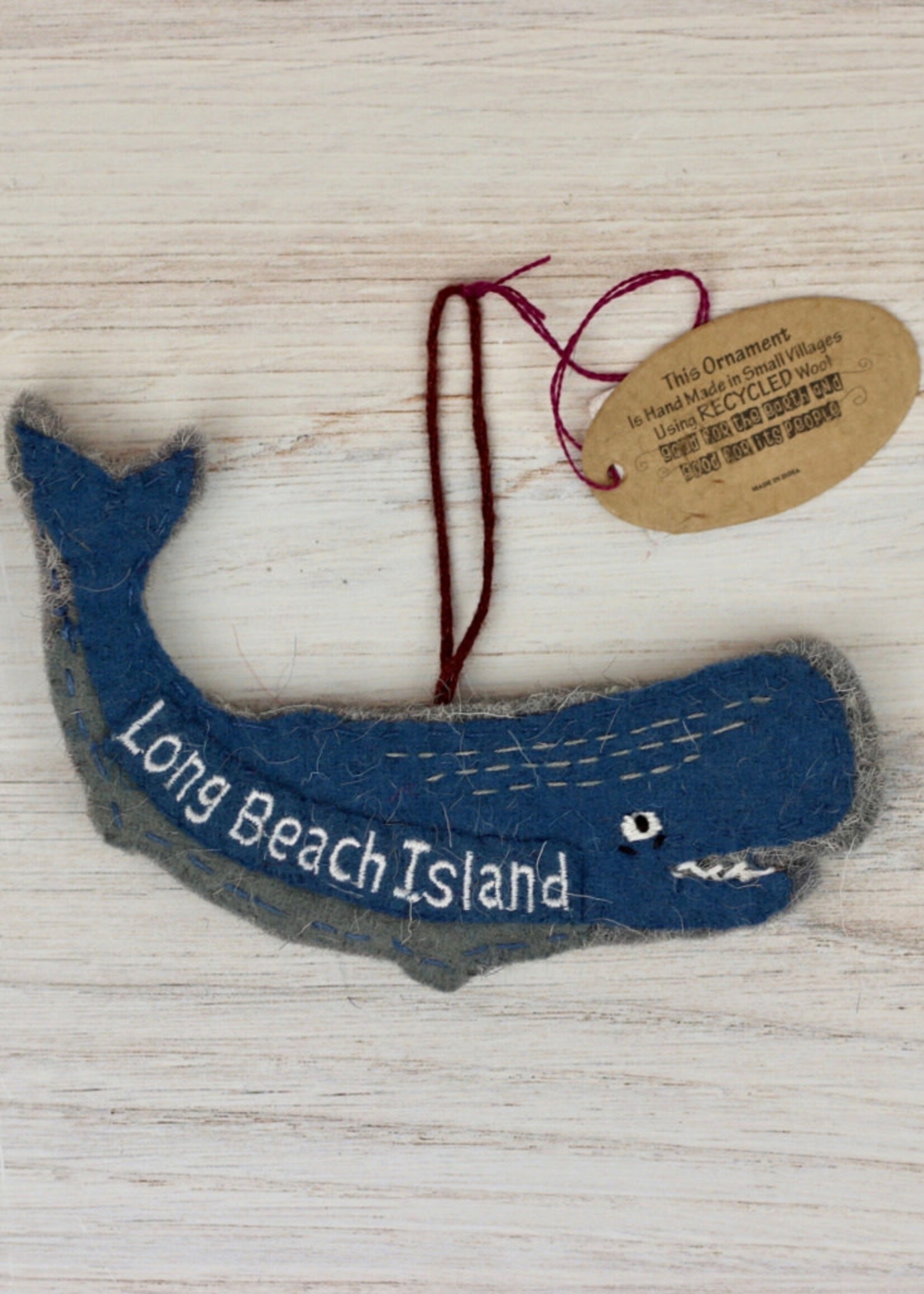 Art Studio Company LBI Wool Ornament