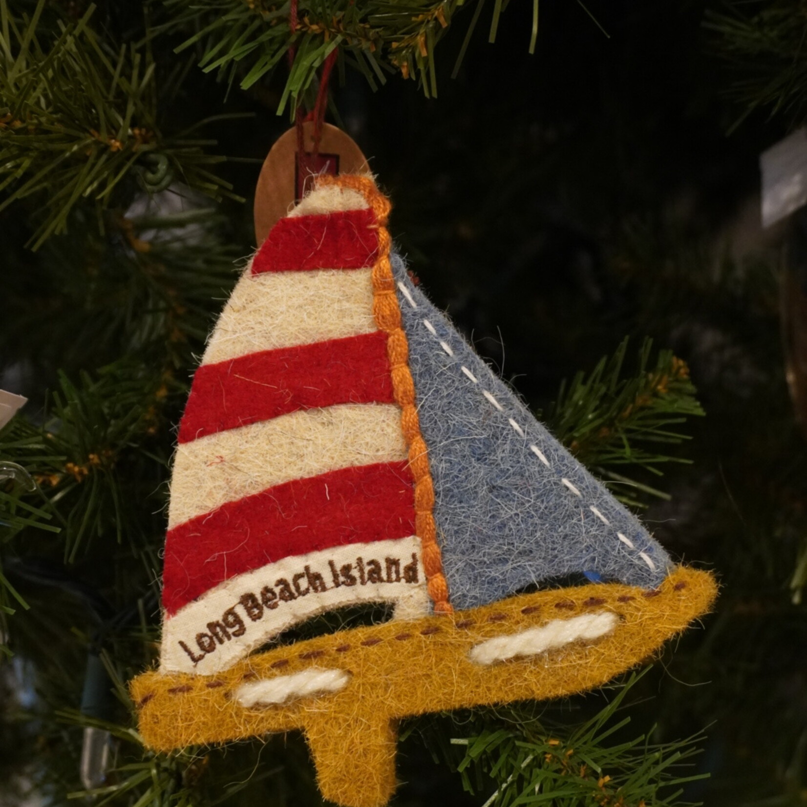 Art Studio Company LBI Wool Ornament