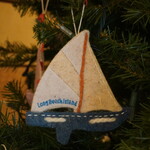 Art Studio Company LBI Wool Ornament