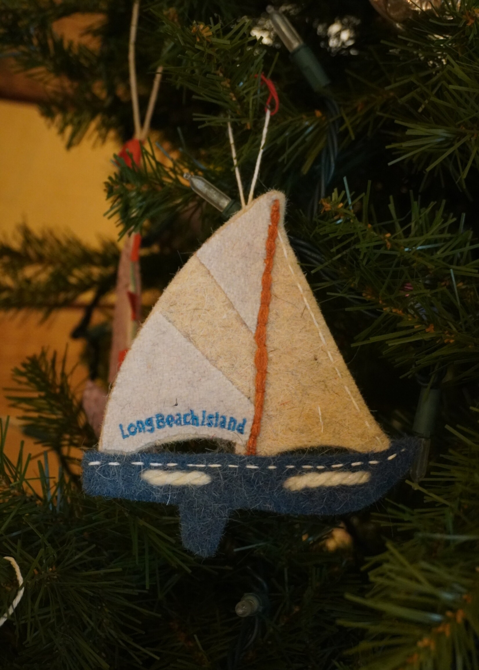 Art Studio Company LBI Wool Ornament