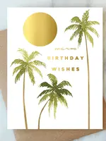 Golden Sun Birthday Card