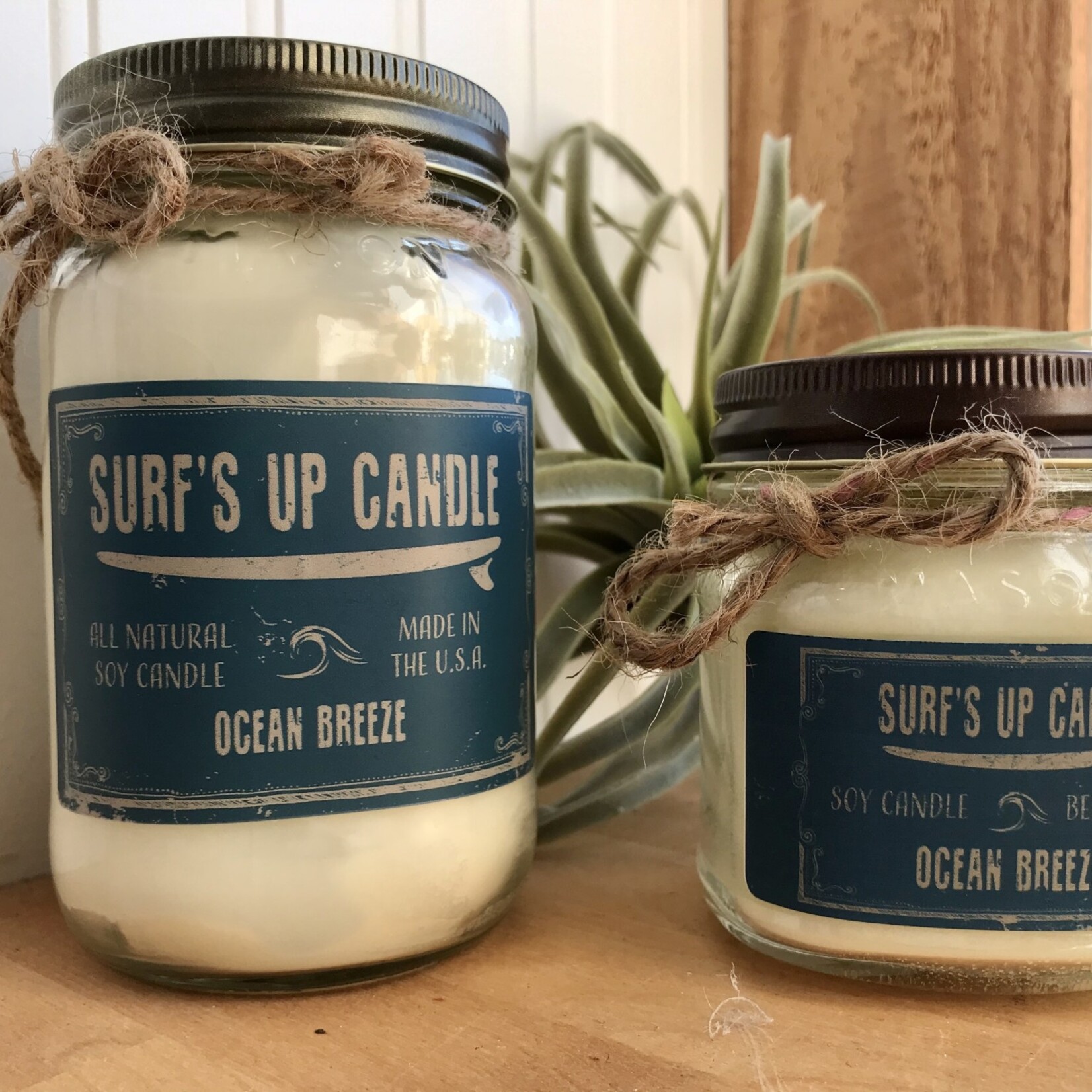Ocean Breeze Surfs Up Candle