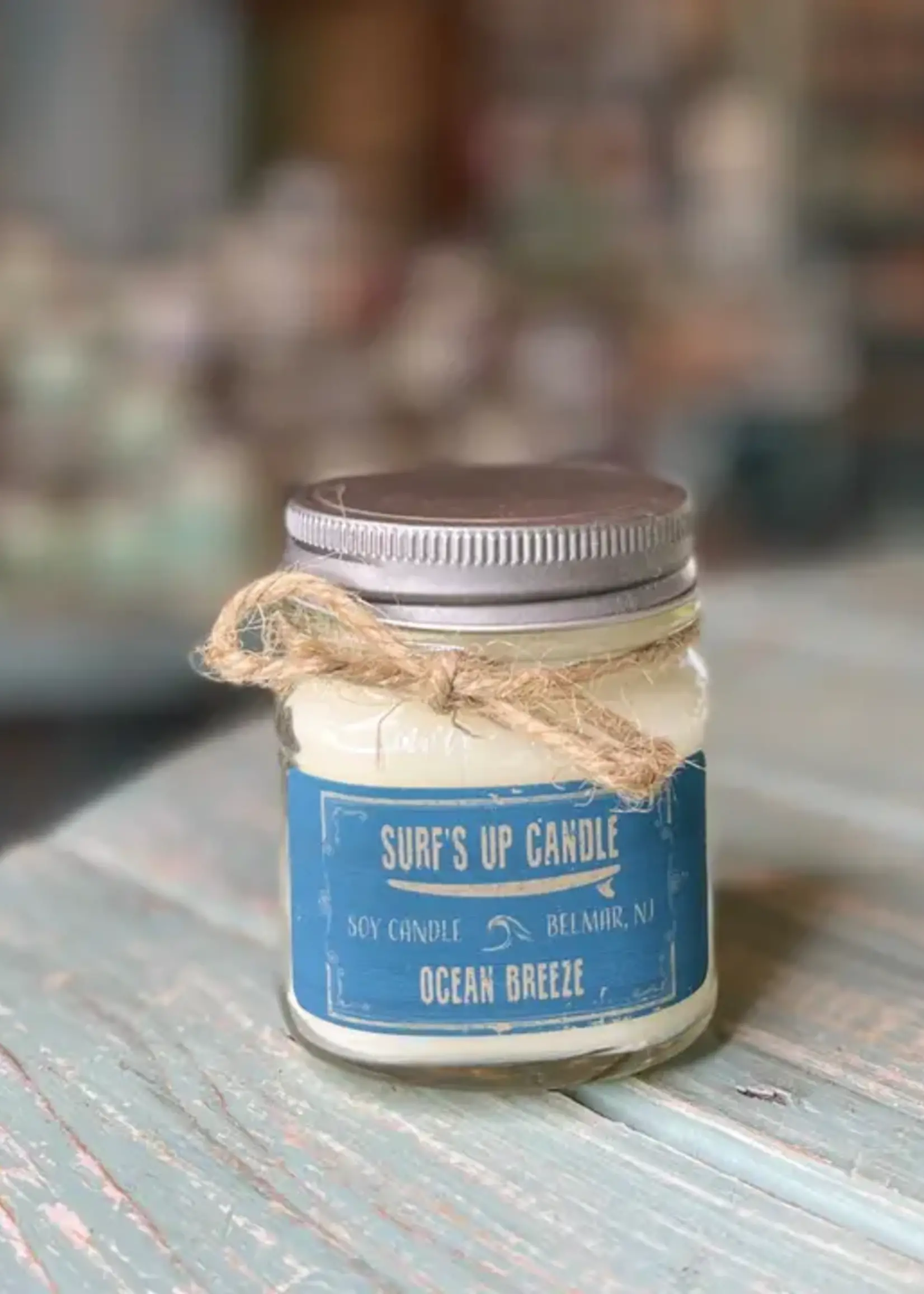 Ocean Breeze Surfs Up Candle