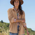 Hudson Stretch Cord Shacket