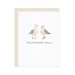 Relationship Gulls — Funny Animal Love / Anniversary Card