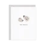 Aw Shucks Oysters — Coastal Food Pun Thanks Card