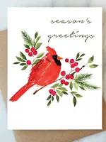 Cardinal Holiday Greeting Card | Christmas Holiday Card
