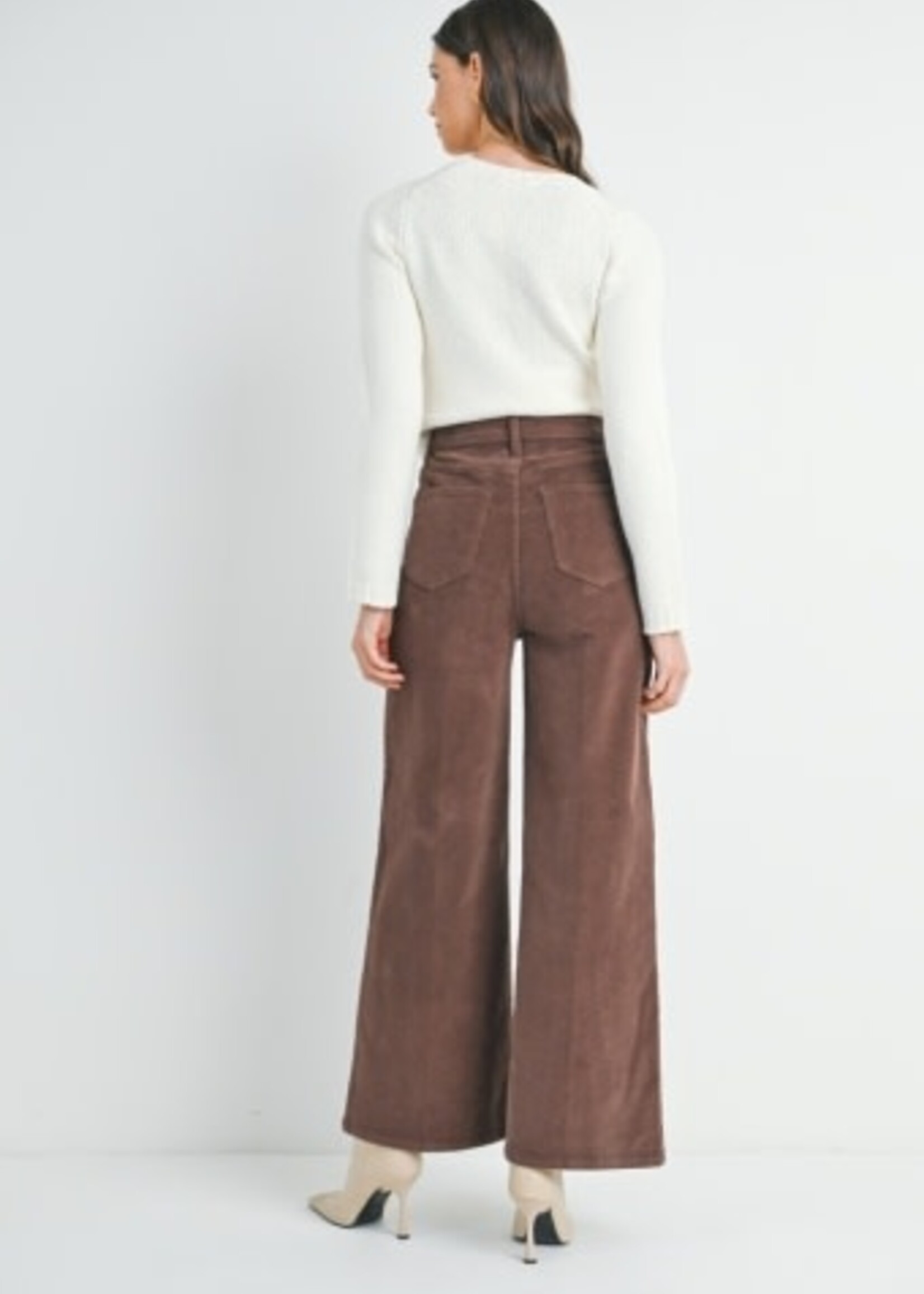 Just Black Denim Wide Leg Corduroy