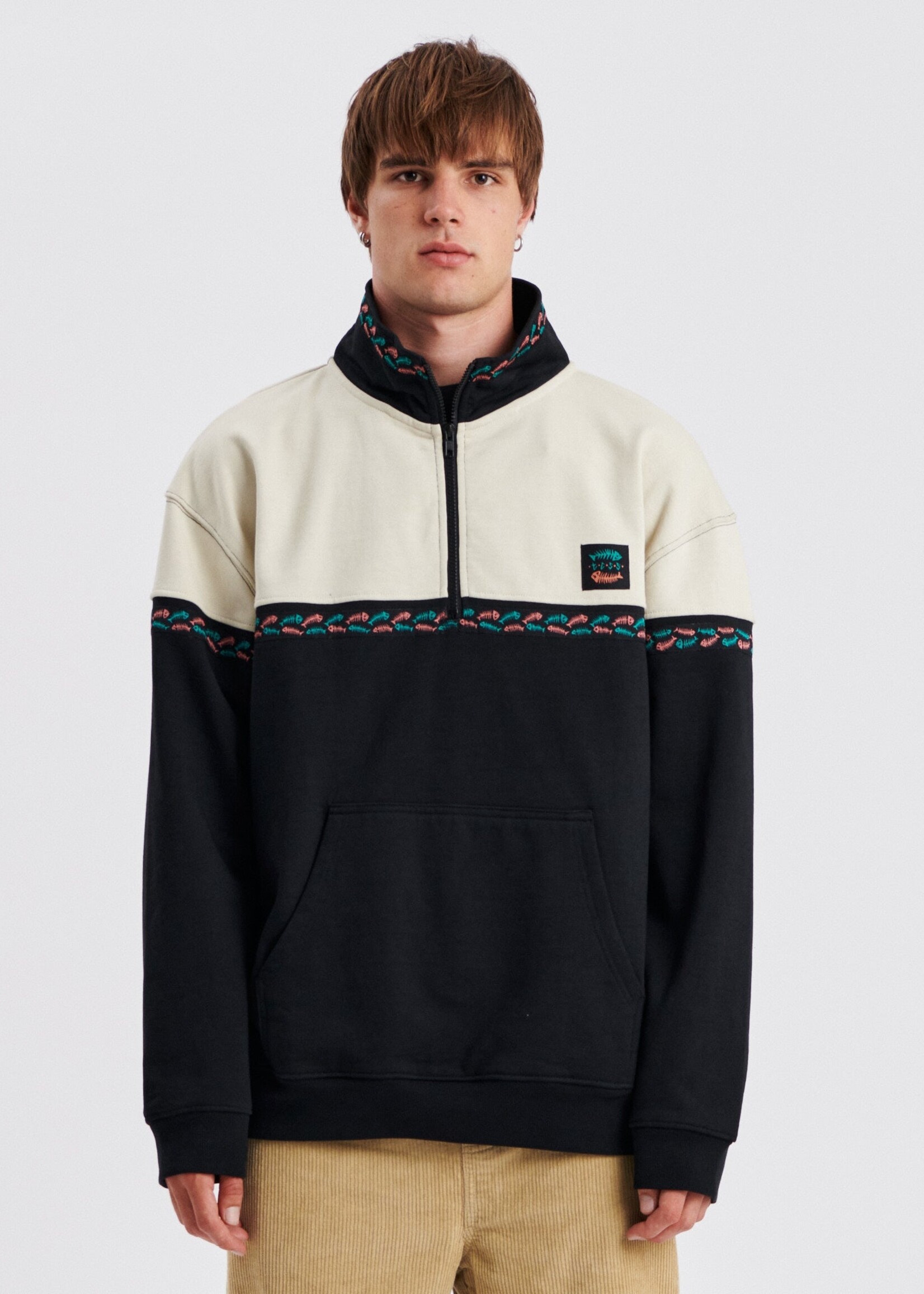 Boneyard Cut Up 1/4 Zip