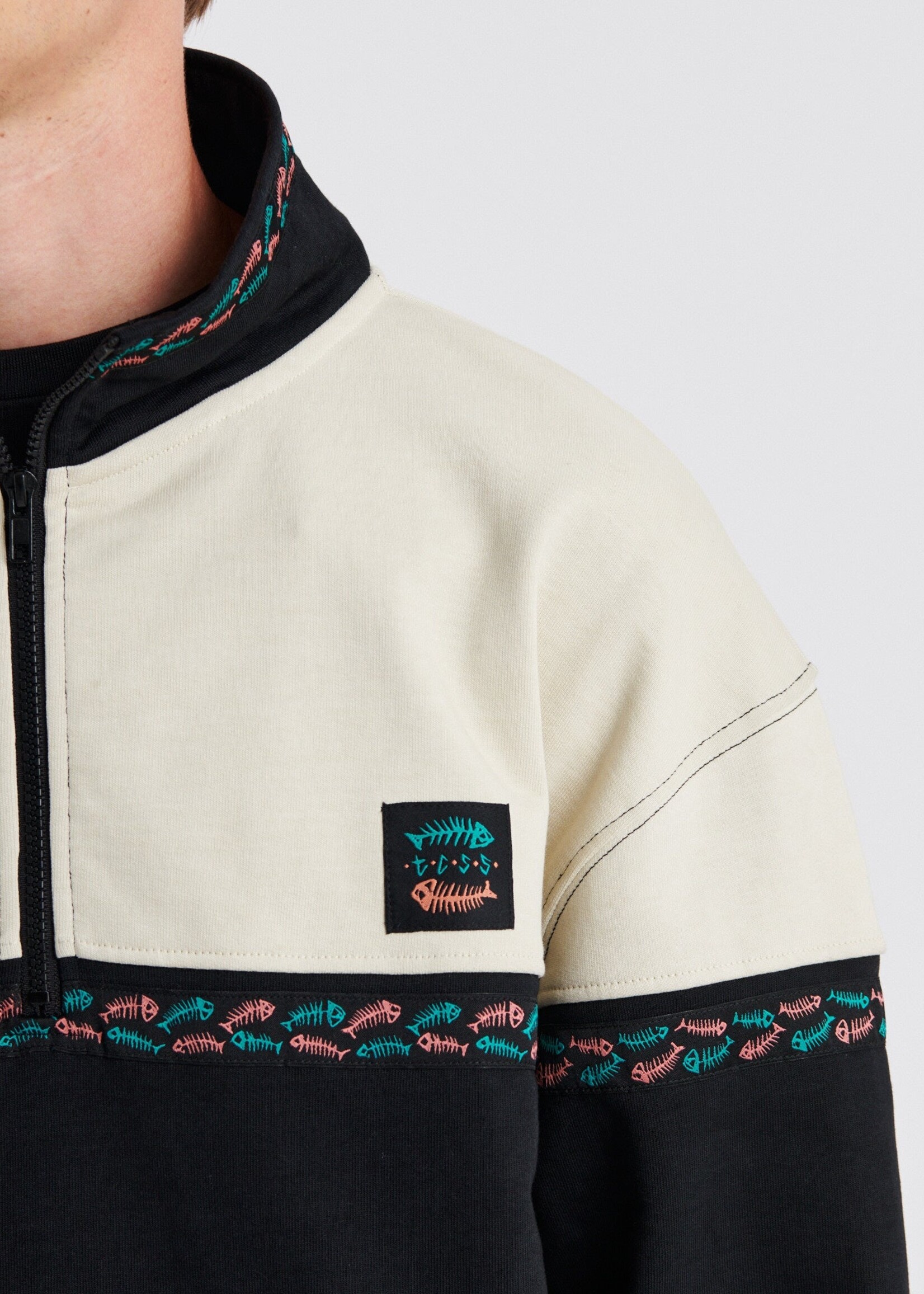 Boneyard Cut Up 1/4 Zip