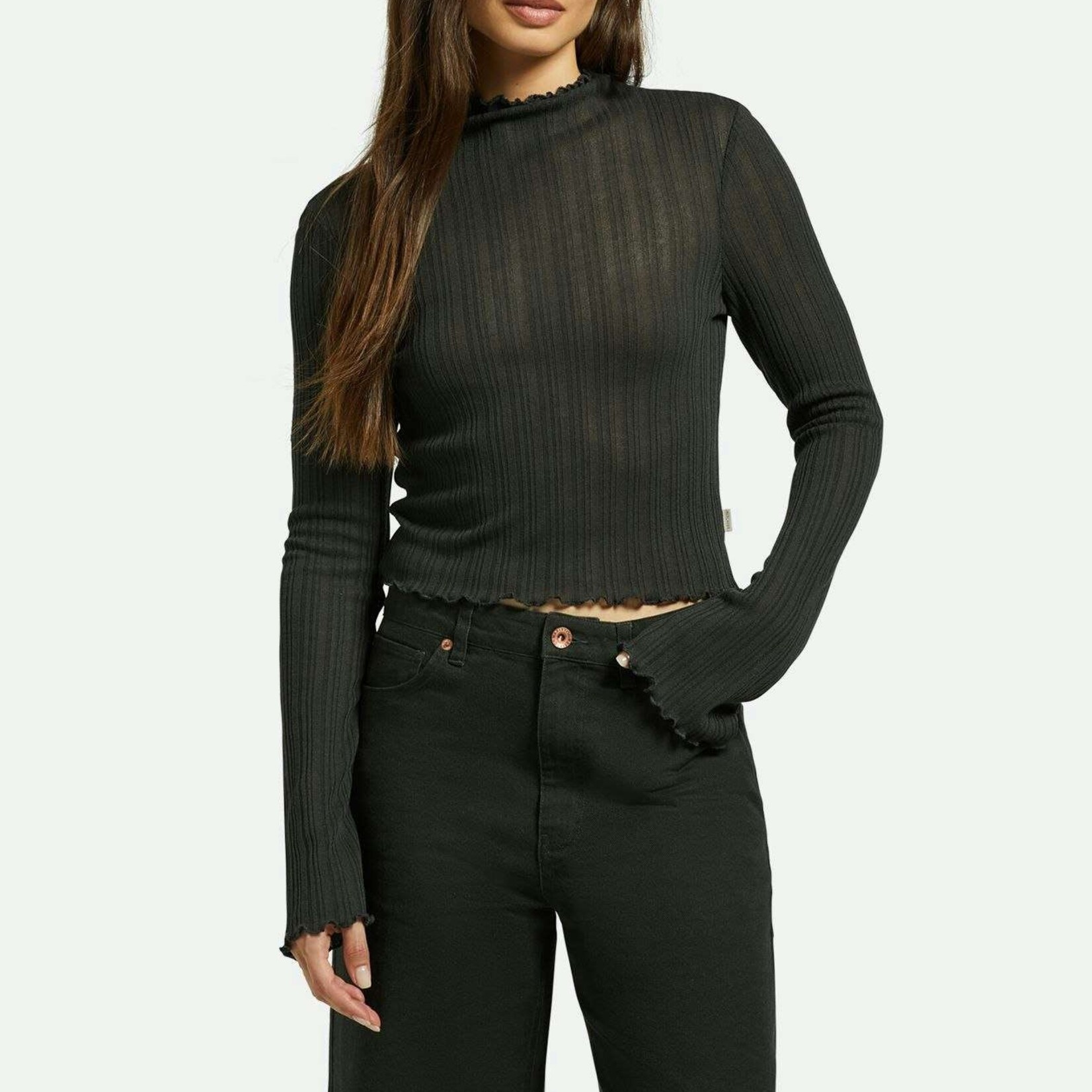 Brixton Novelty Ribbed Turtleneck L/S