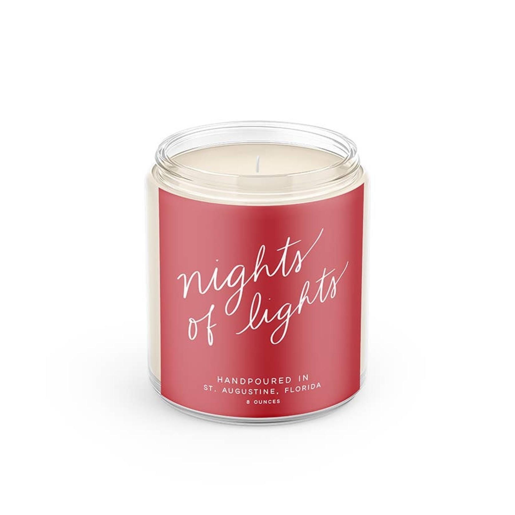 Nights of Lights: 8 oz Soy Wax
