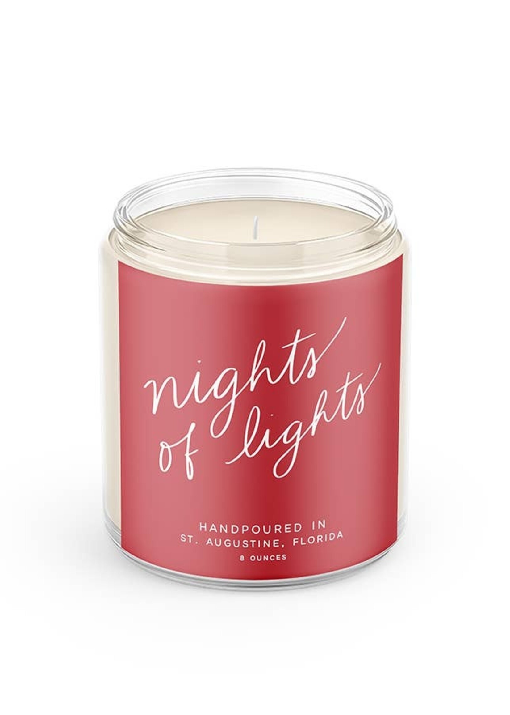Nights of Lights: 8 oz Soy Wax