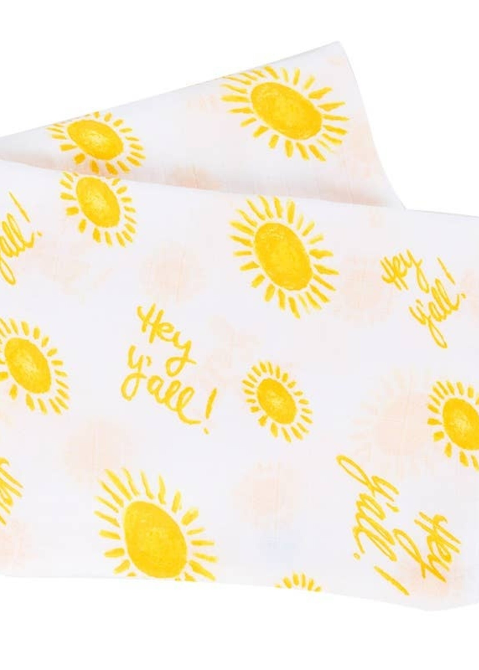 Little Hometown Hey Y’All Swaddle Blanket (Unisex)