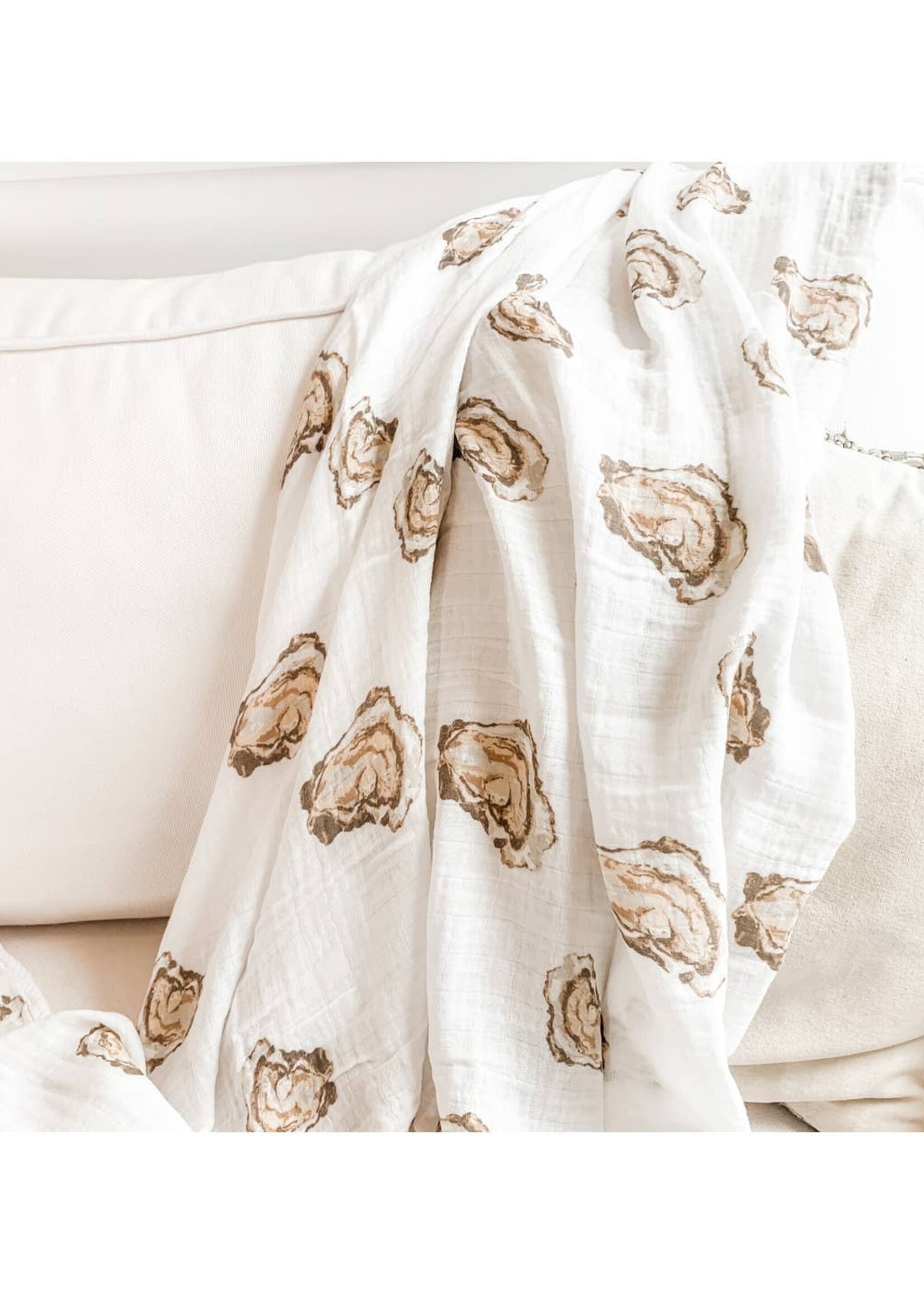 Little Hometown Oyster Swaddle Blanket (Unisex)