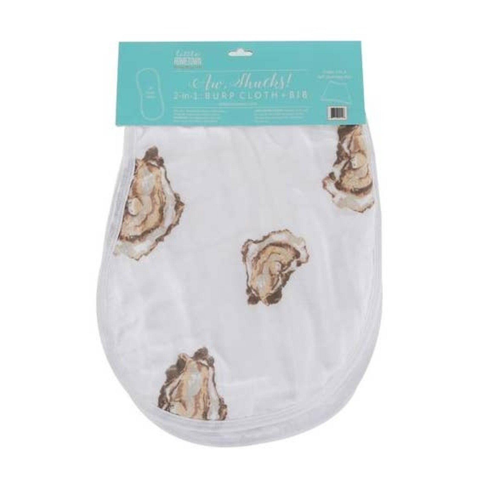 Little Hometown Oyster Burp and Bib (Unisex)