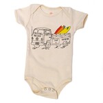 Surf Safari - Baby Organic Onesie