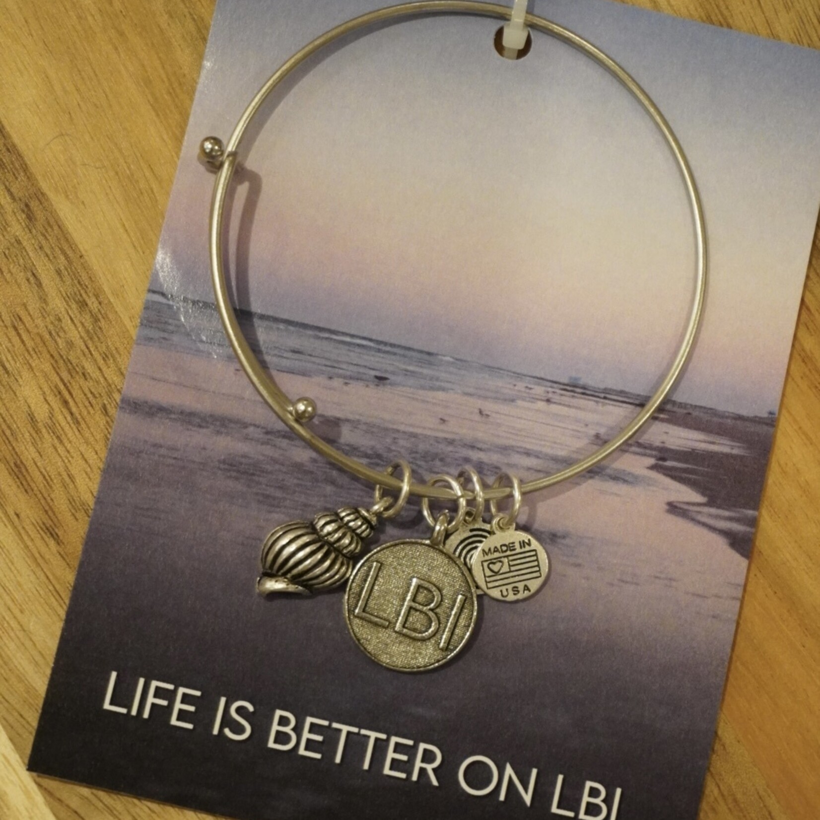 LBI Charm Bracelet | Silver