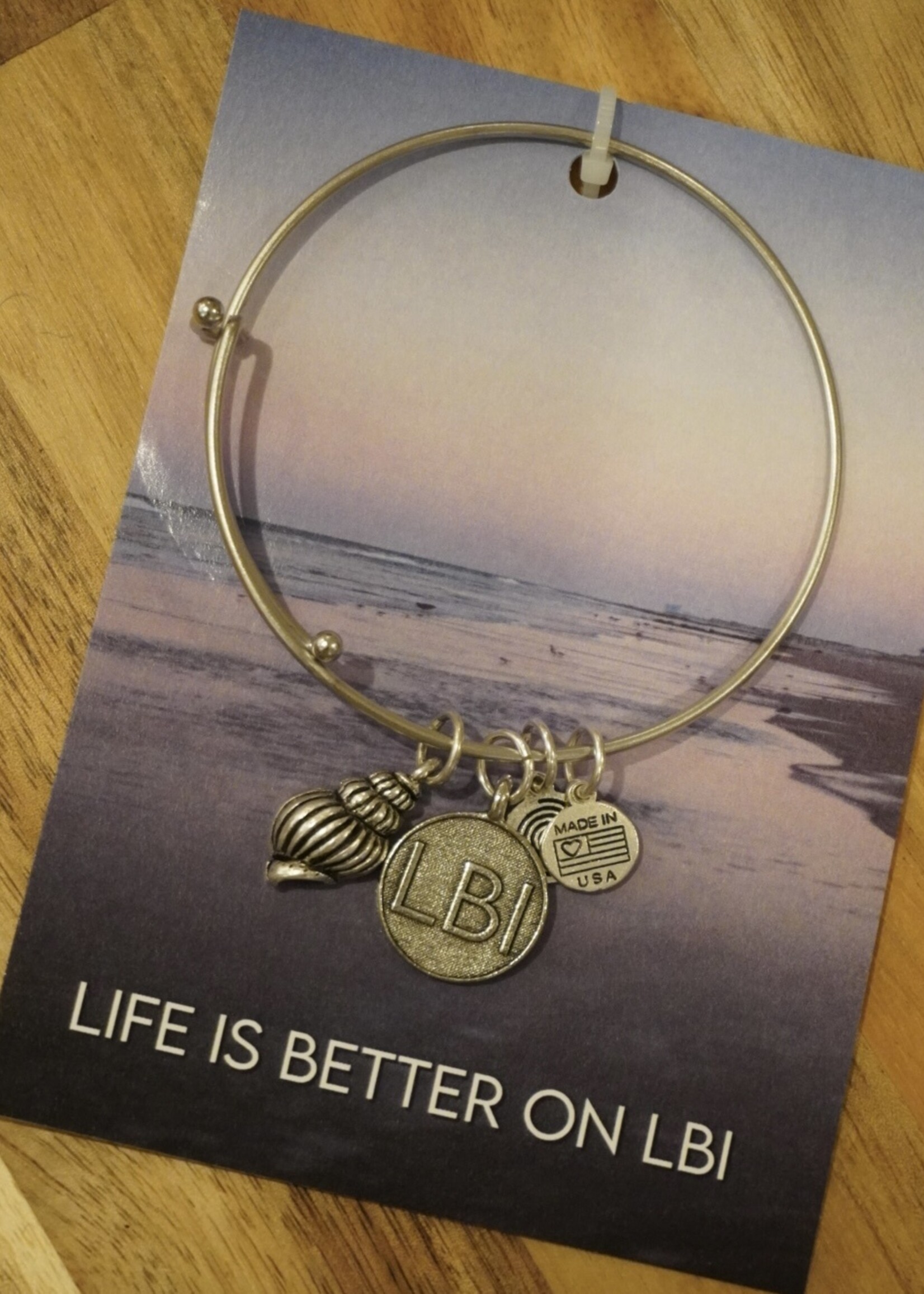 LBI Charm Bracelet | Silver