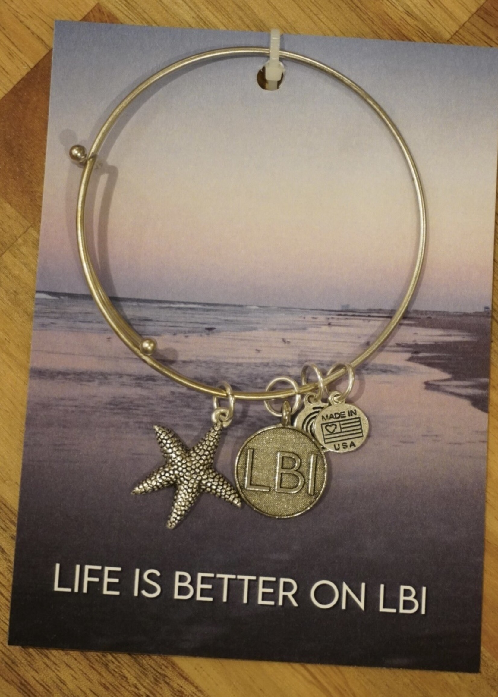 LBI Charm Bracelet | Silver