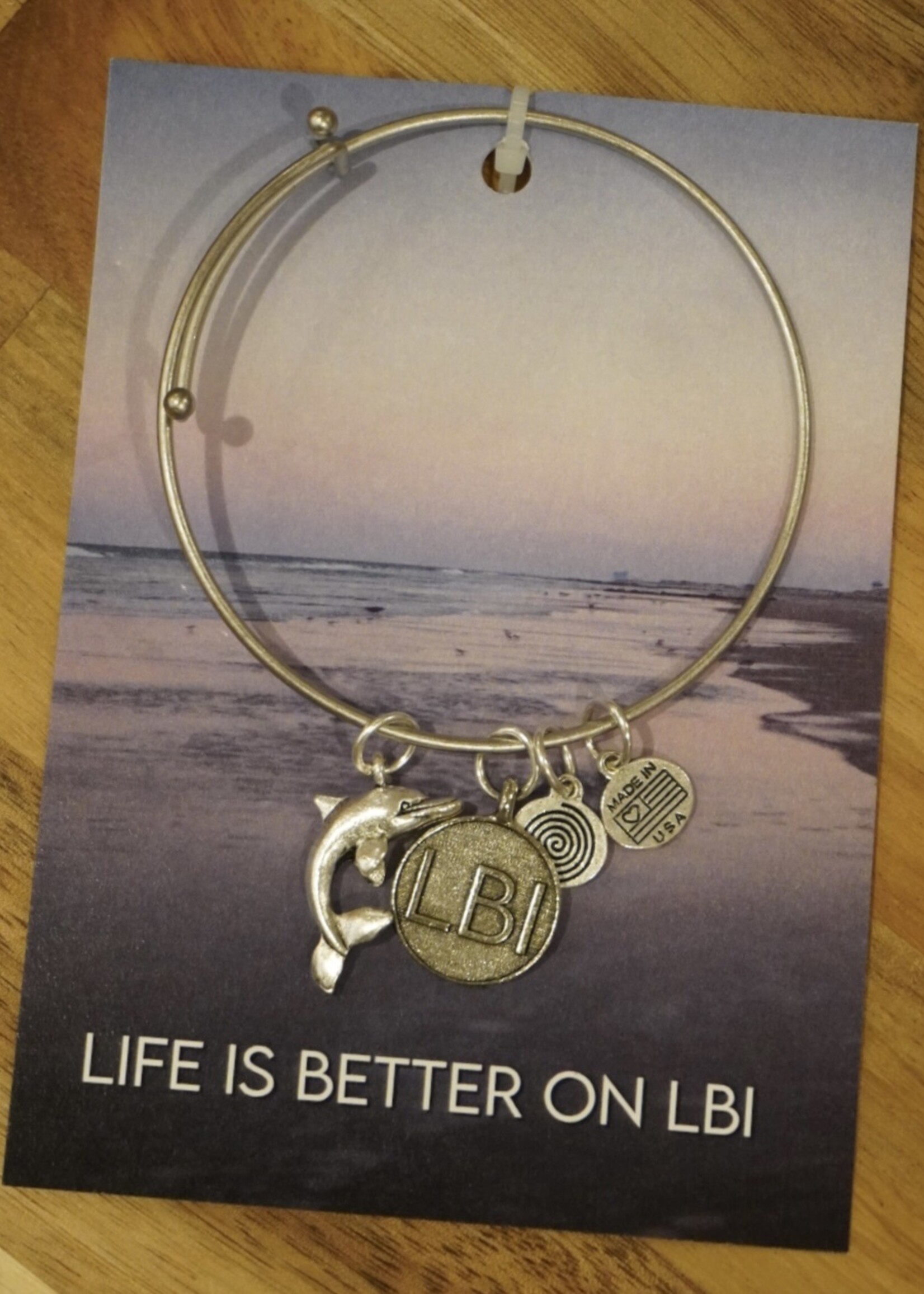 LBI Charm Bracelet | Silver