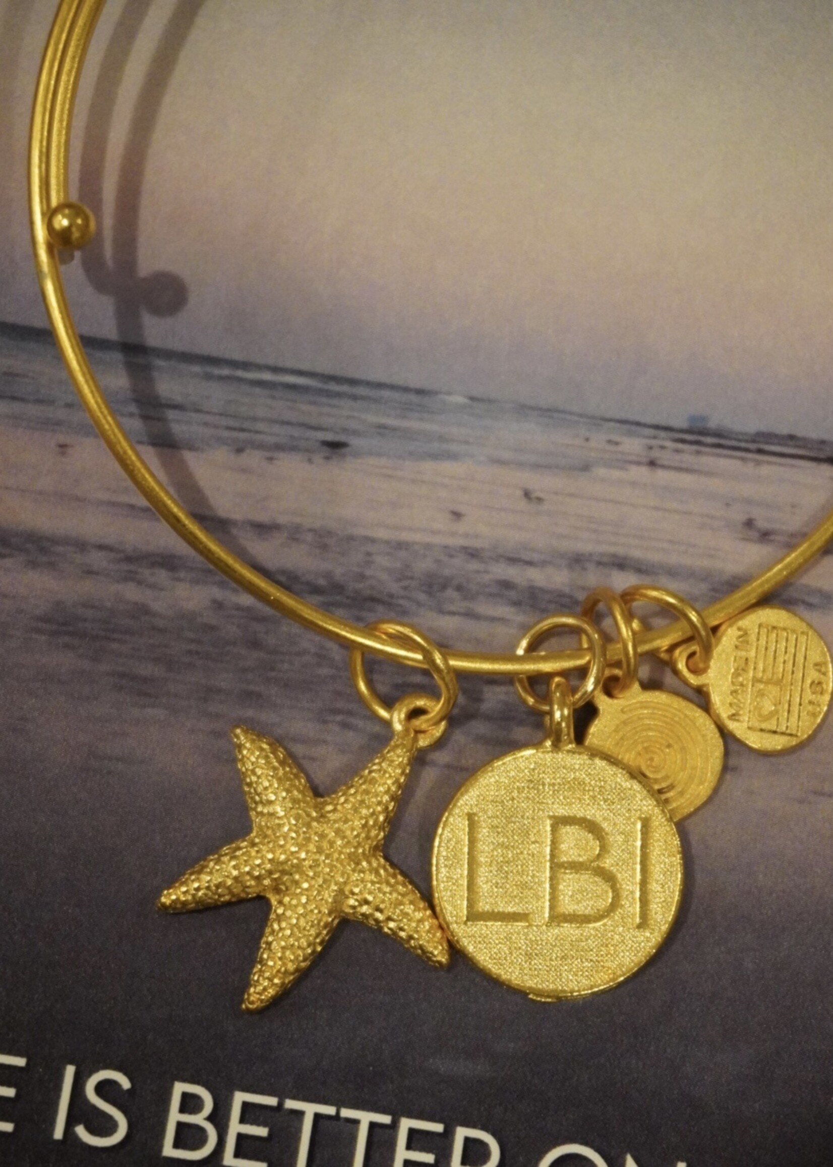 LBI Charm Bracelet | Gold