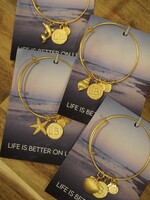 LBI Charm Bracelet | Gold