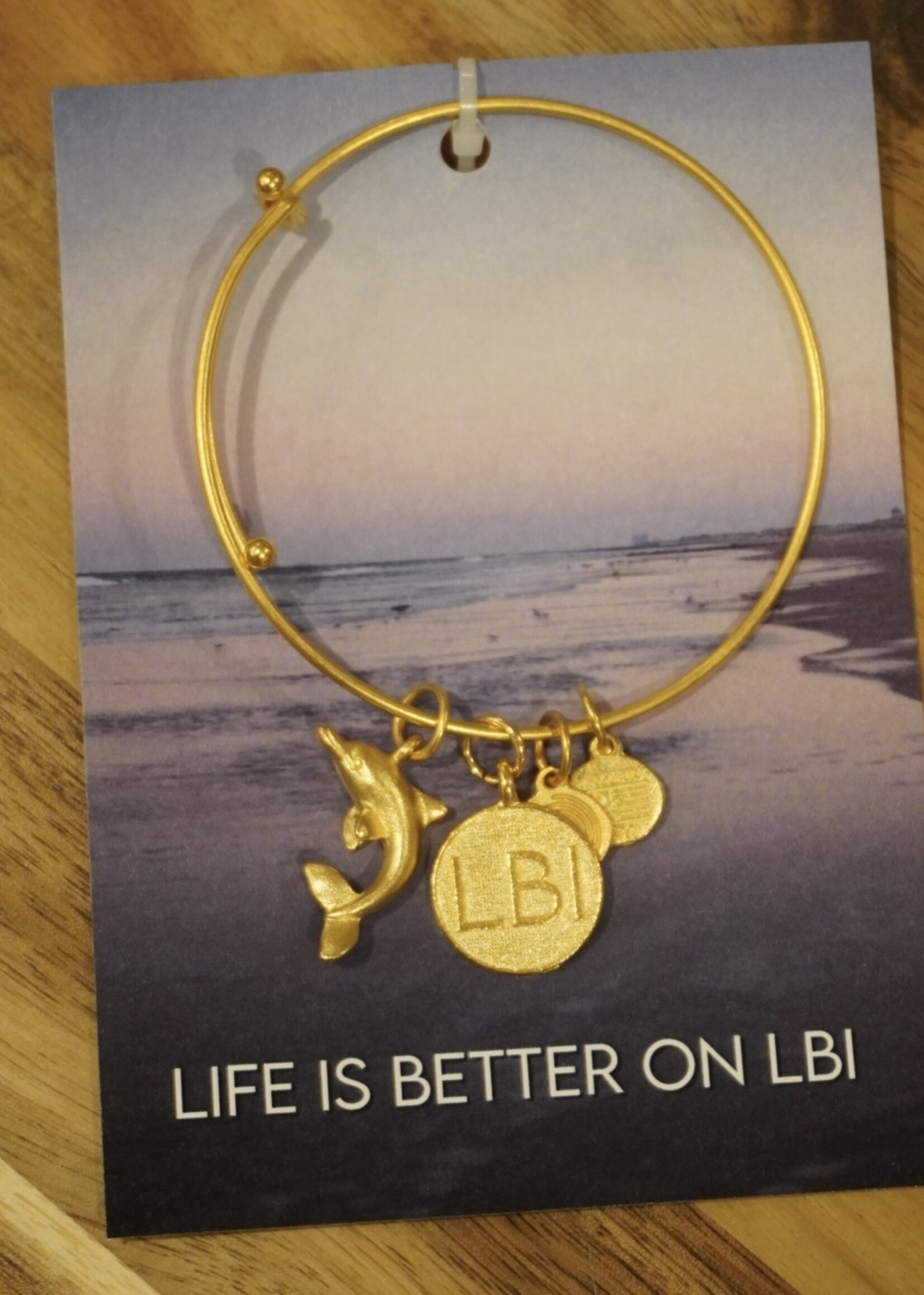 LBI Charm Bracelet | Gold