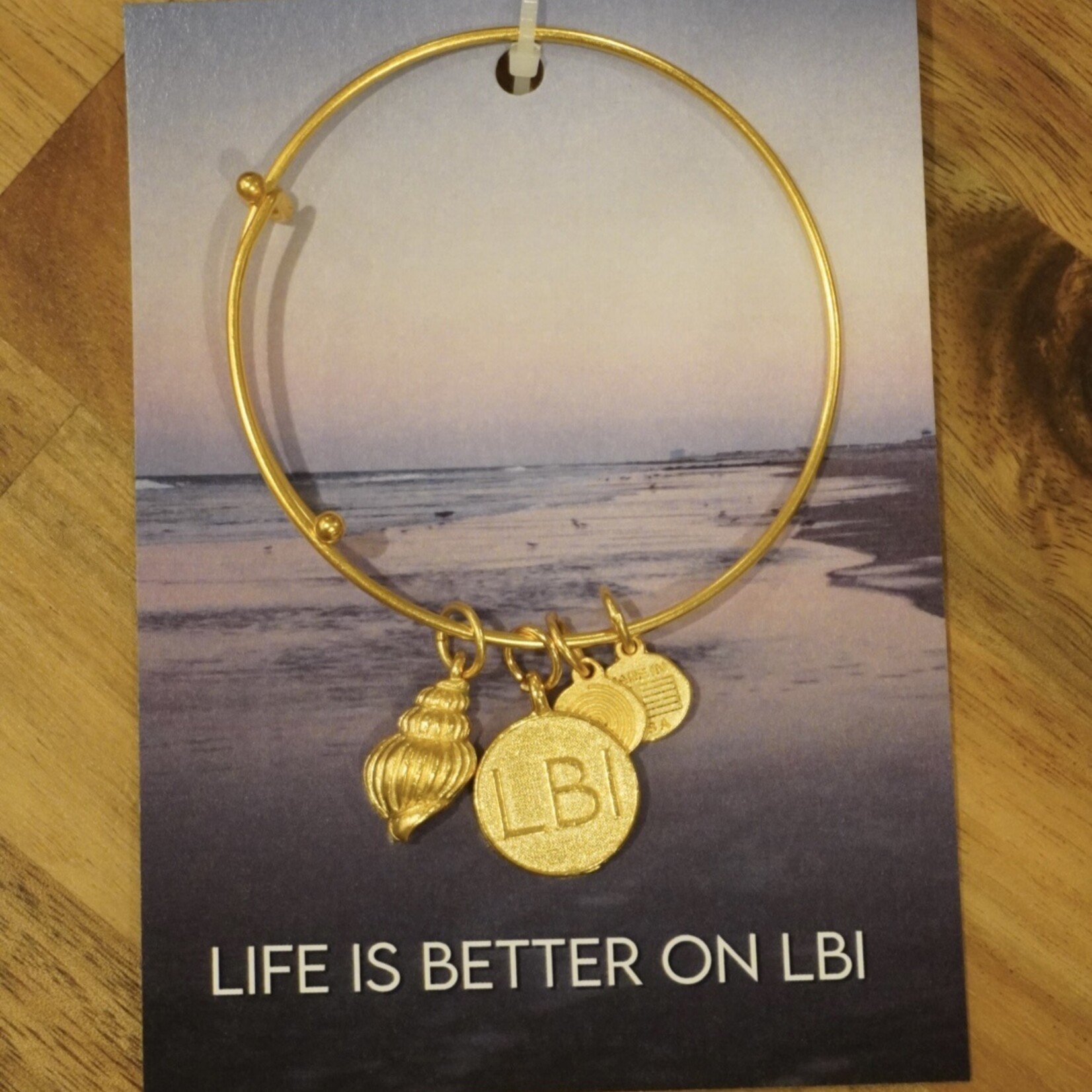 LBI Charm Bracelet | Gold