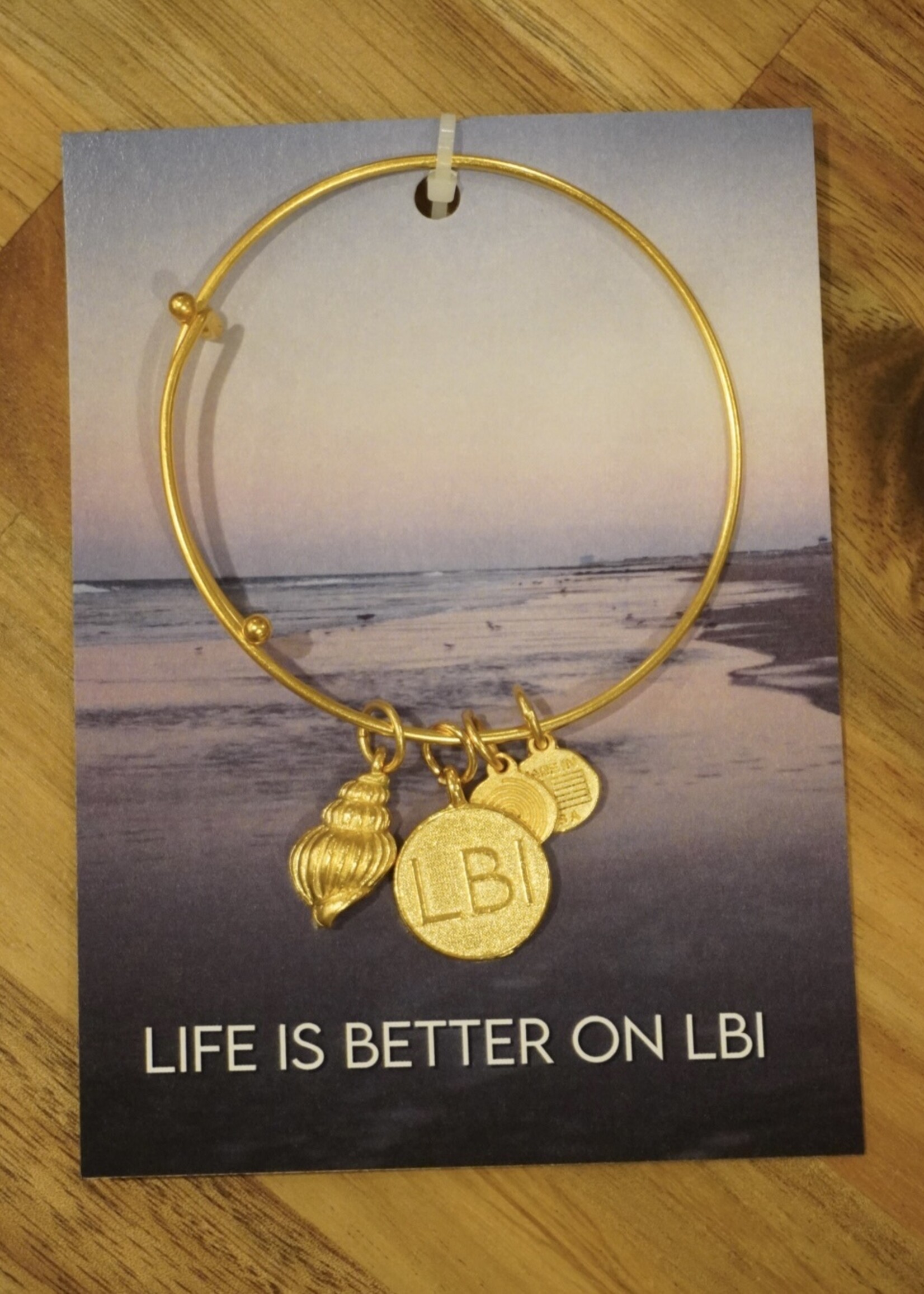 LBI Charm Bracelet | Gold