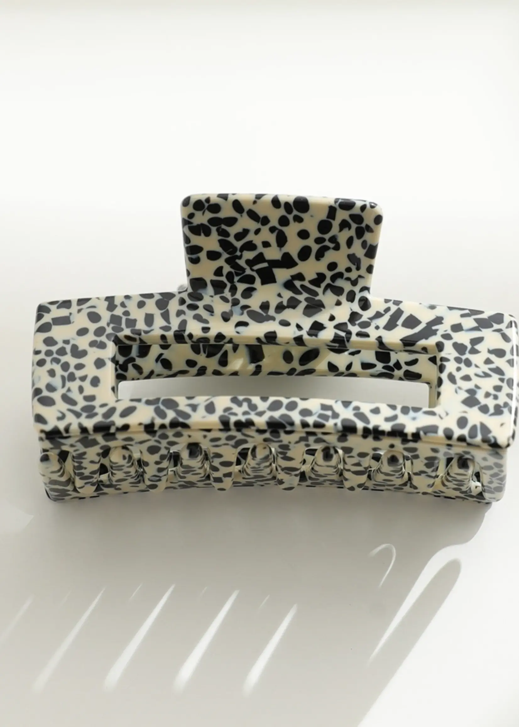 Luna Medium | Printed Rectangle Claw Clip